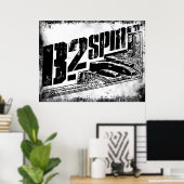 B-2スピリットポスター ポスター (ホームオフィス)
