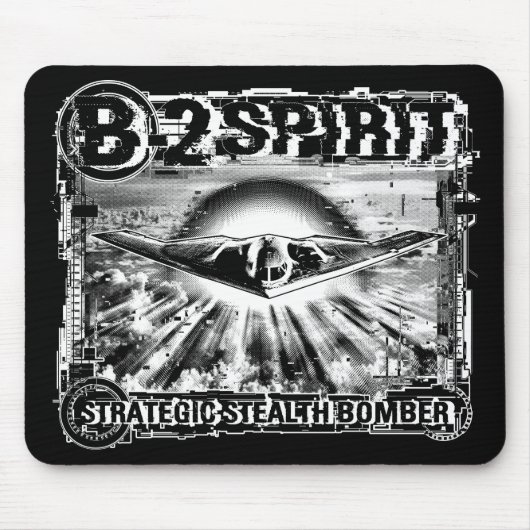 B-2スピリットマウスパッドマウスパッド マウスパッド (正面)