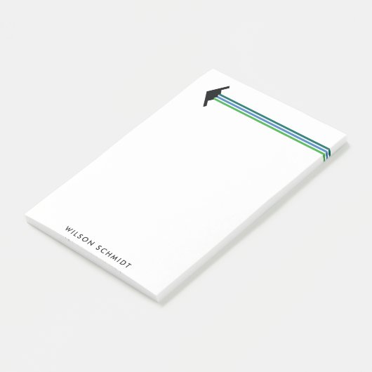 B-2爆撃機ストライプの名前をカスタムする後メモ帳 ポストイット (アングル)