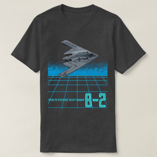 B-2爆撃機 Tシャツ (デザイン正面)