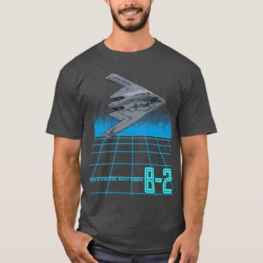 B-2爆撃機 Tシャツ (正面)