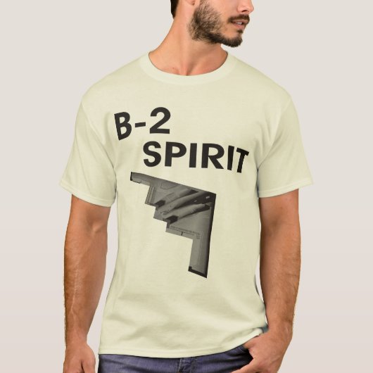 B-2精神のワイシャツ Tシャツ (正面)
