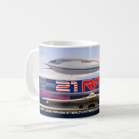 B-21ライダー コーヒーマグカップ (正面左)
