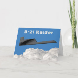 B-21レイダーステルス爆撃機 カード