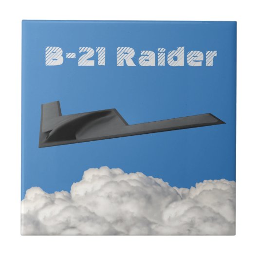 B-21レイダーステルス爆撃機 タイル (正面)