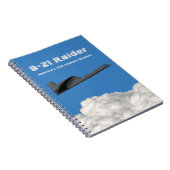 B-21レイダーステルス爆撃機 ノートブック (右側)