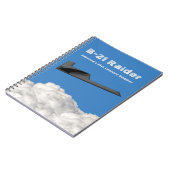 B-21レイダーステルス爆撃機 ノートブック (左側)