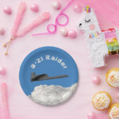 B-21レイダーステルス爆撃機 ペーパープレート (パーティー)