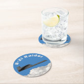 B-21レイダーステルス爆撃機 ラウンドペーパーコースター (インサイチュ)