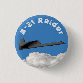 B-21レイダーステルス爆撃機 缶バッジ