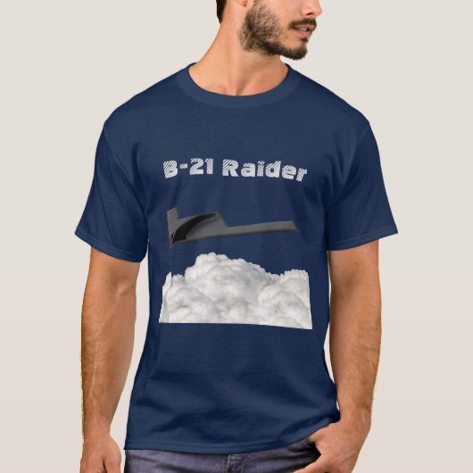 B-21レイダーステルス爆撃機 Tシャツ (正面)
