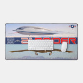 B-21 レイダー デスクマット (キーボード&マウス)