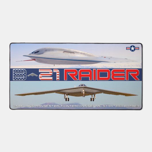 B-21 レイダー デスクマット (正面)
