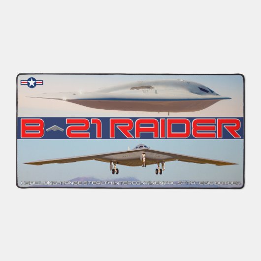 B-21 レイダー デスクマット (正面)