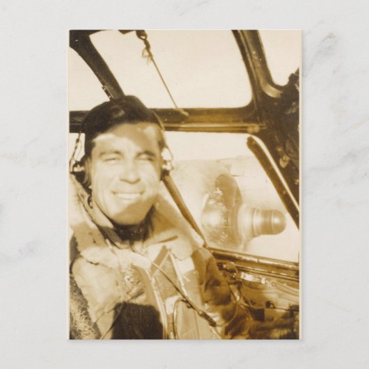 B-24パイロット ポストカード (正面)