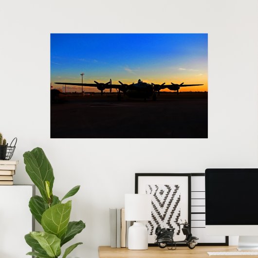 B-24ポスター ポスター (ホームオフィス)