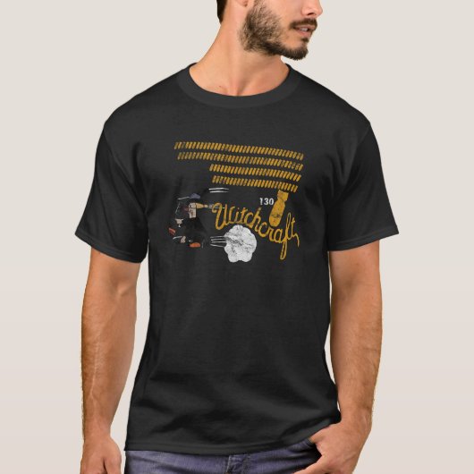 B 24リベレーター魔法第2次世界大戦爆撃機ヴィンテージ鼻 Tシャツ (正面)