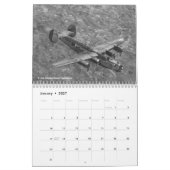 B-24リベレーター カレンダー (1月 2027)