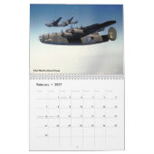B-24リベレーター カレンダー (2月 2027)
