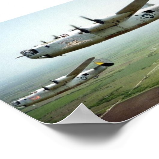 B-24爆弾走449th ポスター (角)