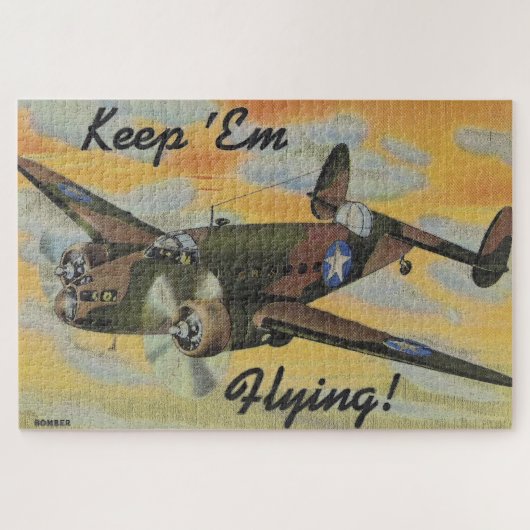 B-24 リベレーター 第二次世界大戦 ヴィンテージ ジグソーパズル (横)