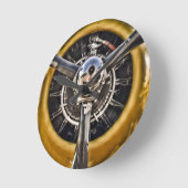 B-25プロップクロック ラウンド壁時計 (傾斜)