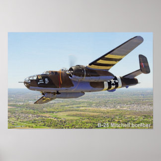 B-25ミッチェル爆撃機ポスター ポスター