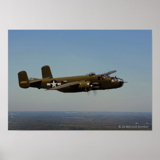 B-25ミッチェル爆撃機2ポスター ポスター (正面)