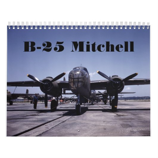 B-25ミッチェル カレンダー (カバー)