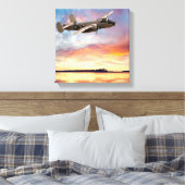 B-25ミッチェル キャンバスプリント (インサイチュ (寝室))