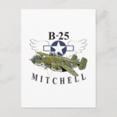 B-25ミッチェル ポストカード (正面)