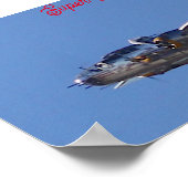 B-25 スーパー ラビット ポスター (角)