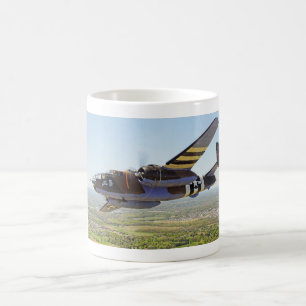 B-25 Mitchellの爆撃機のマグ コーヒーマグカップ