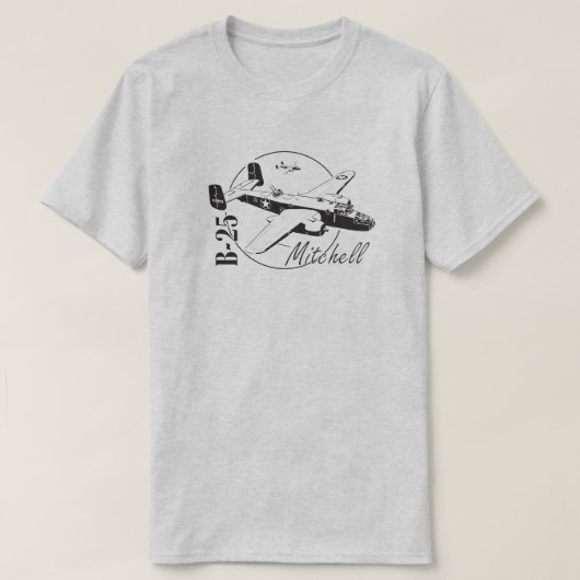 B-25 Mitchell t-shirt Tシャツ (デザイン正面)