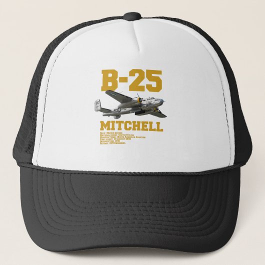 B-25 Mitchell | WW2 Plane キャップ (正面)