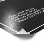 B-25B Mitchell Doolittle – 飛行機の設計図PD フォトプリント (角)