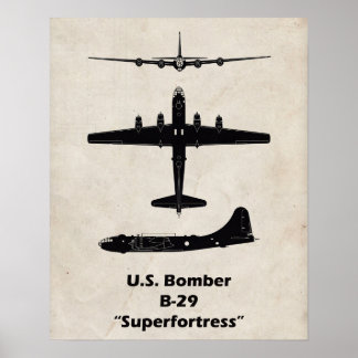 B-29スーパーフォートレスポスター ポスター