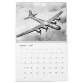 B-29スーパーフォートレス カレンダー (1月 2027)