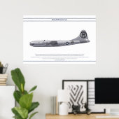 B-29米国エノーラゲイ ポスター (ホームオフィス)