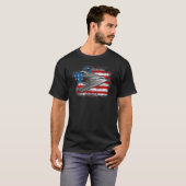 B-2 ステルス スピリット爆撃機 アメリカ戦略空軍 Tシャツ (正面フル)