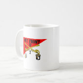 B 2/17のコーヒーカップ コーヒーマグカップ (正面左)