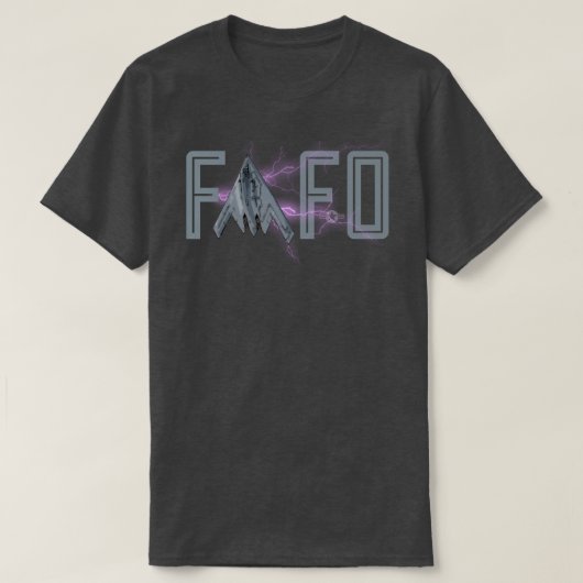 B-2 FAFO Tシャツ (デザイン正面)