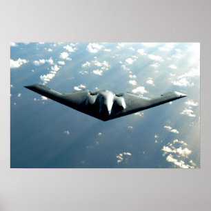 B-2 Spirit Aircraft ポスター