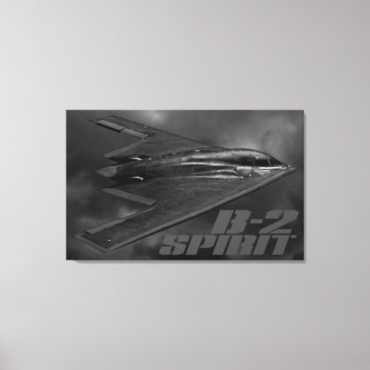 B-2 Spirit Canvas Print キャンバスプリント (正面)