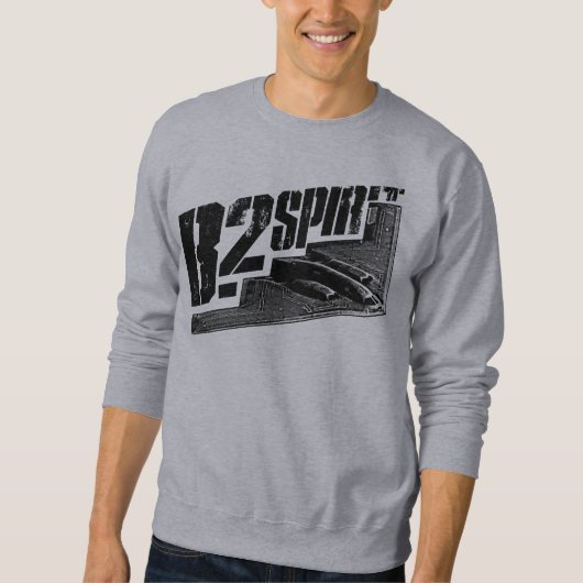B-2 Spirit Men's Basic Sweatshirt スウェットシャツ (正面)