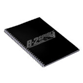 B-2 Spirit Photo Notebook （80ページB&W） ノートブック (右側)