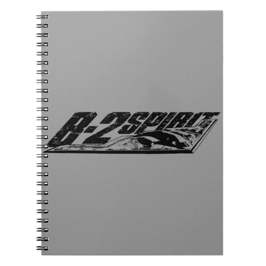 B-2 Spirit Photo Notebook （80ページB&W） ノートブック (正面)
