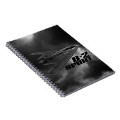 B-2 Spirit Photo Notebook (80ページB&W) ノートブック (右側)