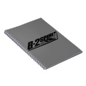 B-2 Spirit Photo Notebook （80ページB&W） ノートブック (右側)