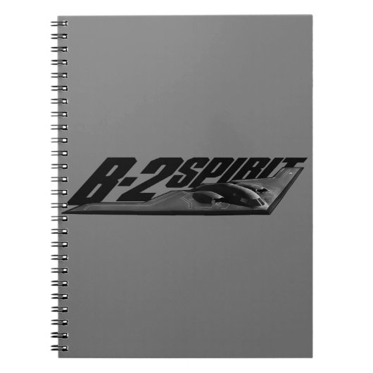 B-2 Spirit Photo Notebook （80ページB&W） ノートブック (正面)